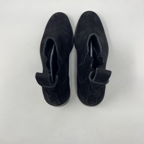 Zadig & Voltaire Boots Mens Size 9 Black Suede Chelsea Ankle Dress Pull On main image 12